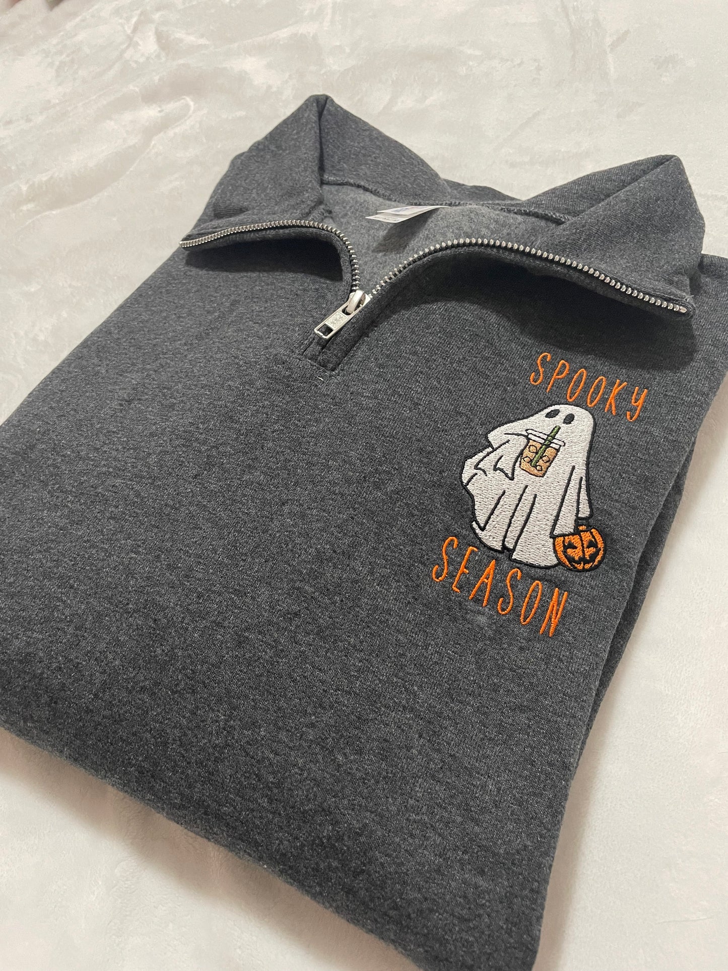 Spooky Season 1/4 Zip Up