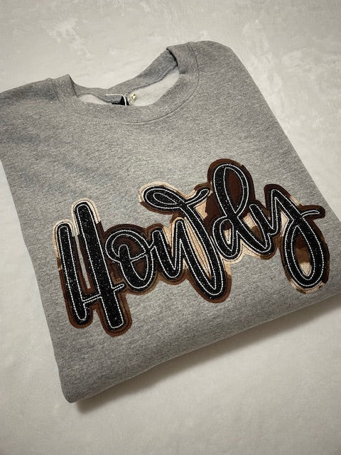 Howdy Cow Print