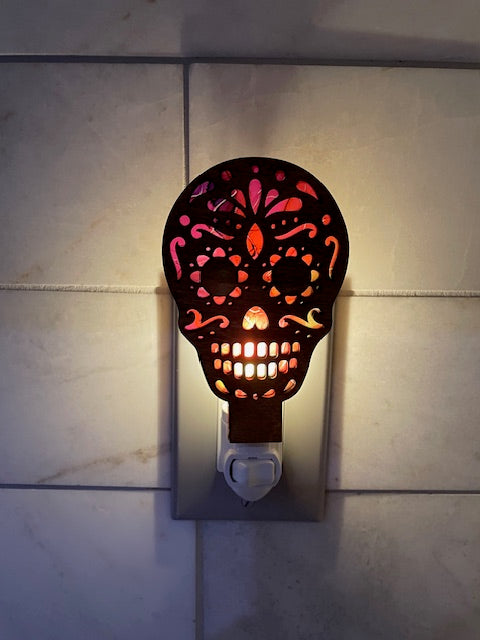 Sugar Skull Night Light