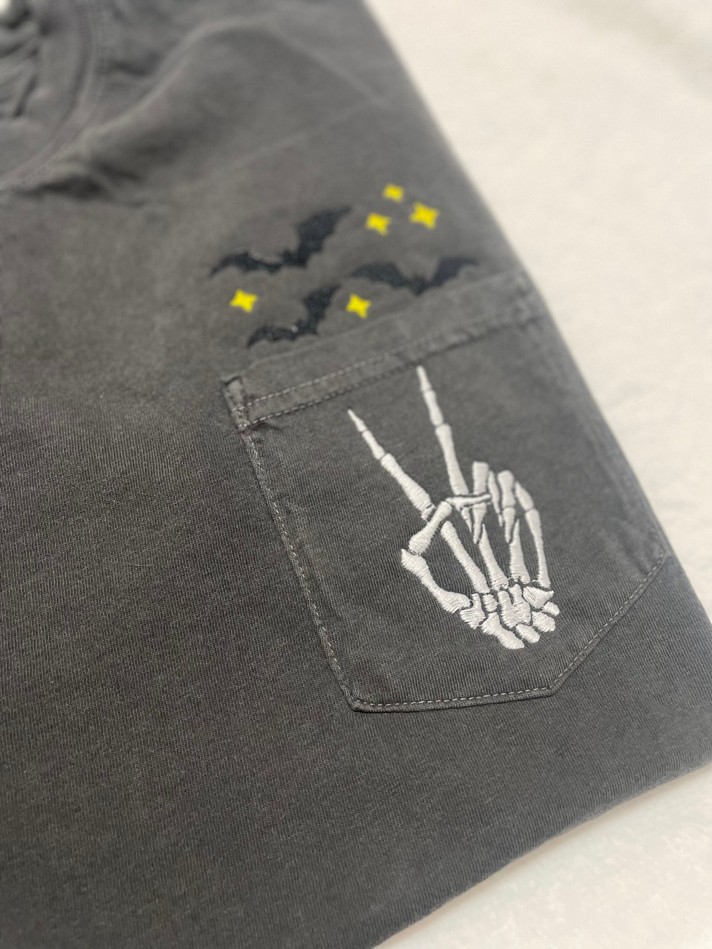 Peace Skelly Hand T-Shirt