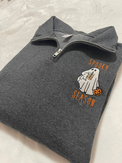 Spooky Season 1/4 Zip Up