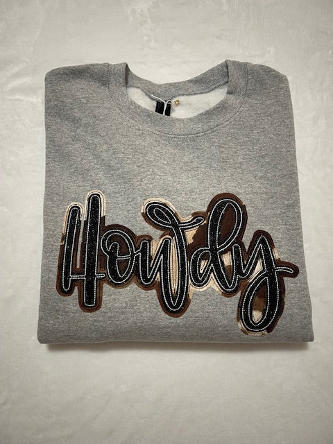Howdy Cow Print