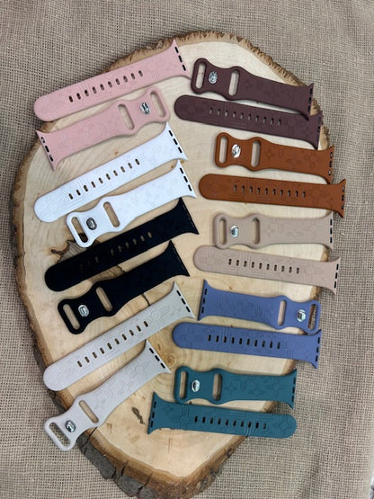 Zia Engraved Watch Bands