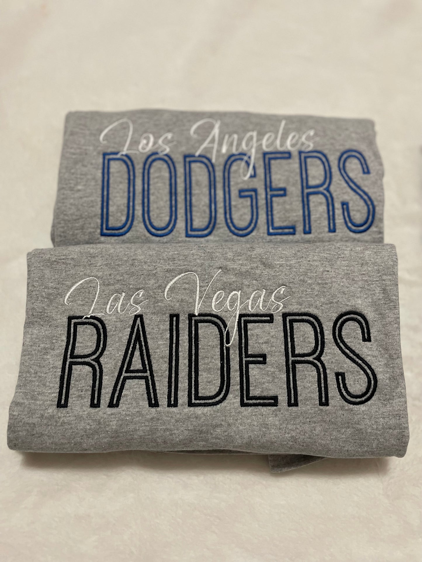 Sports Team Embroidered T-Shirts