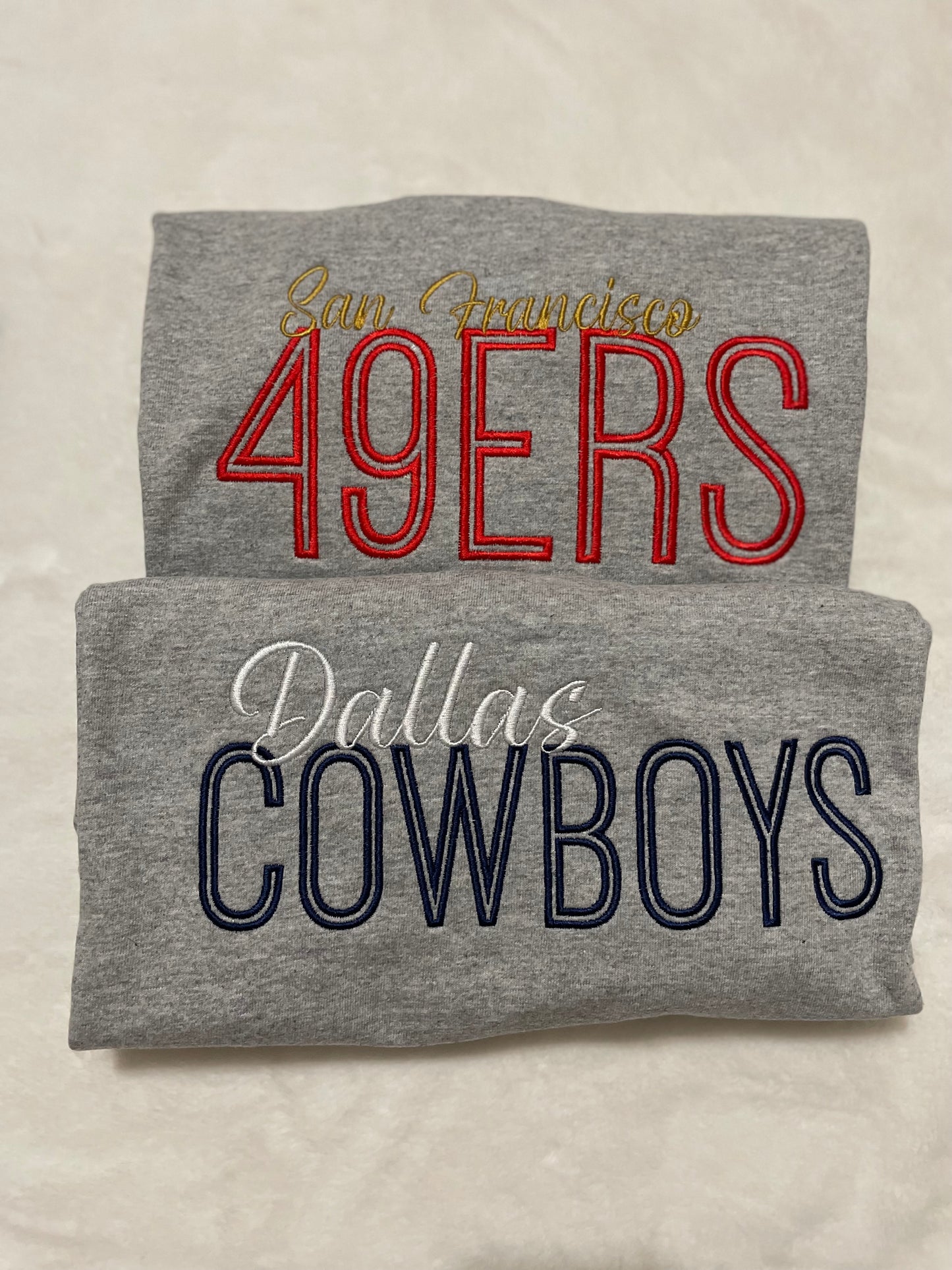 Sports Team Embroidered T-Shirts