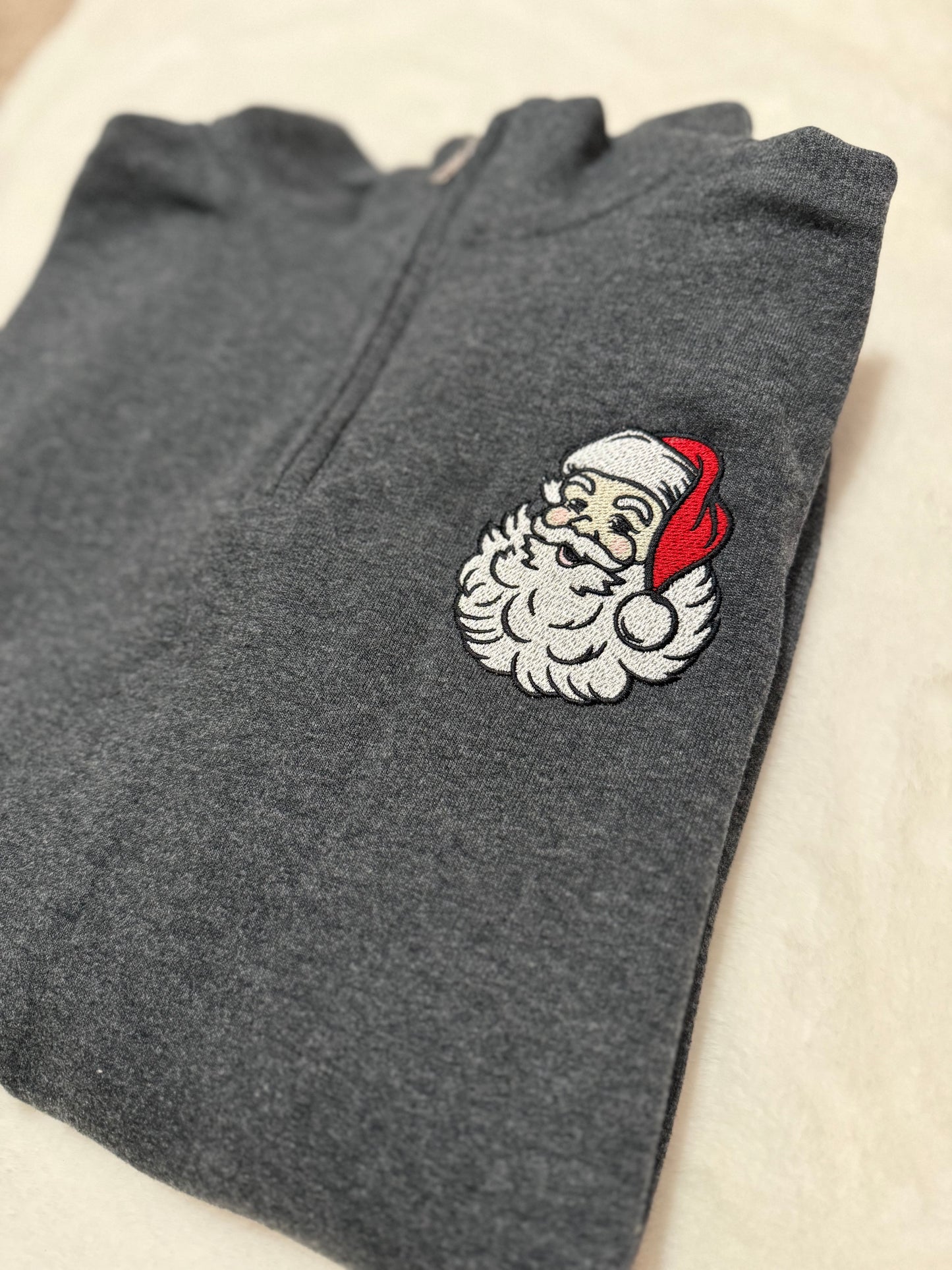 Santa 1/4 Zip Up