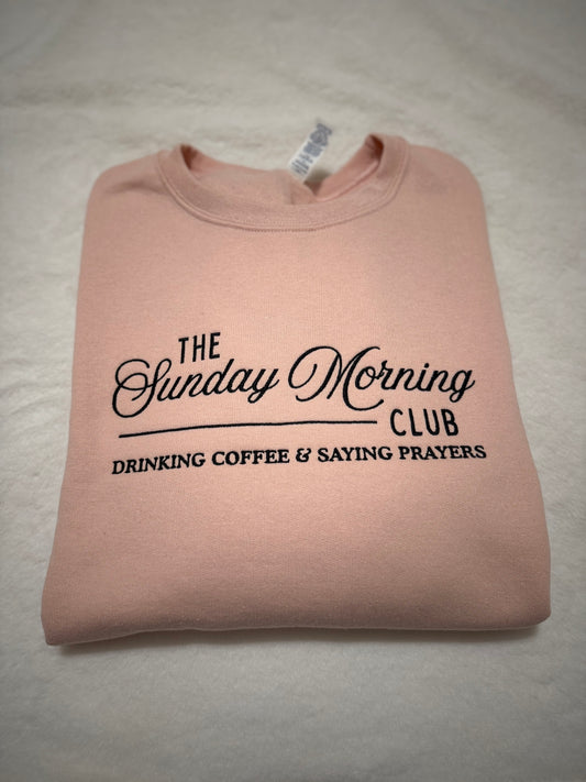 Sunday Morning Club Sweatshirt