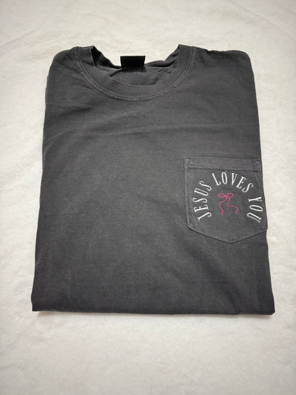 Jesus Loves You Pocket T-Shirt