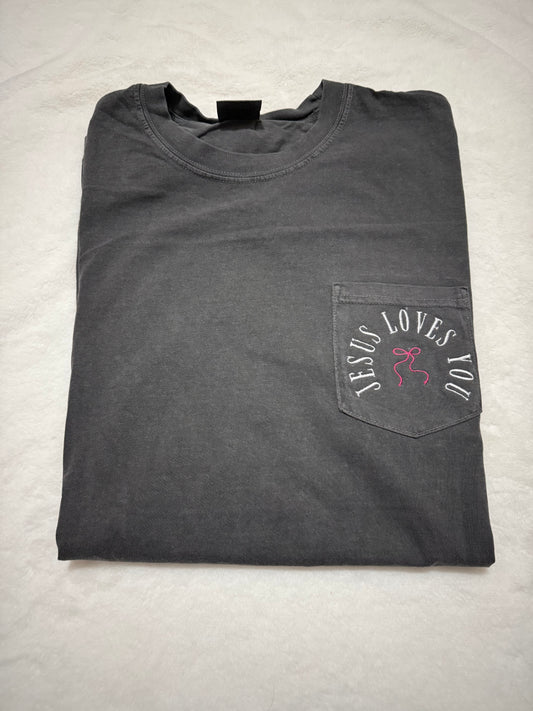 Jesus Loves You Pocket T-Shirt