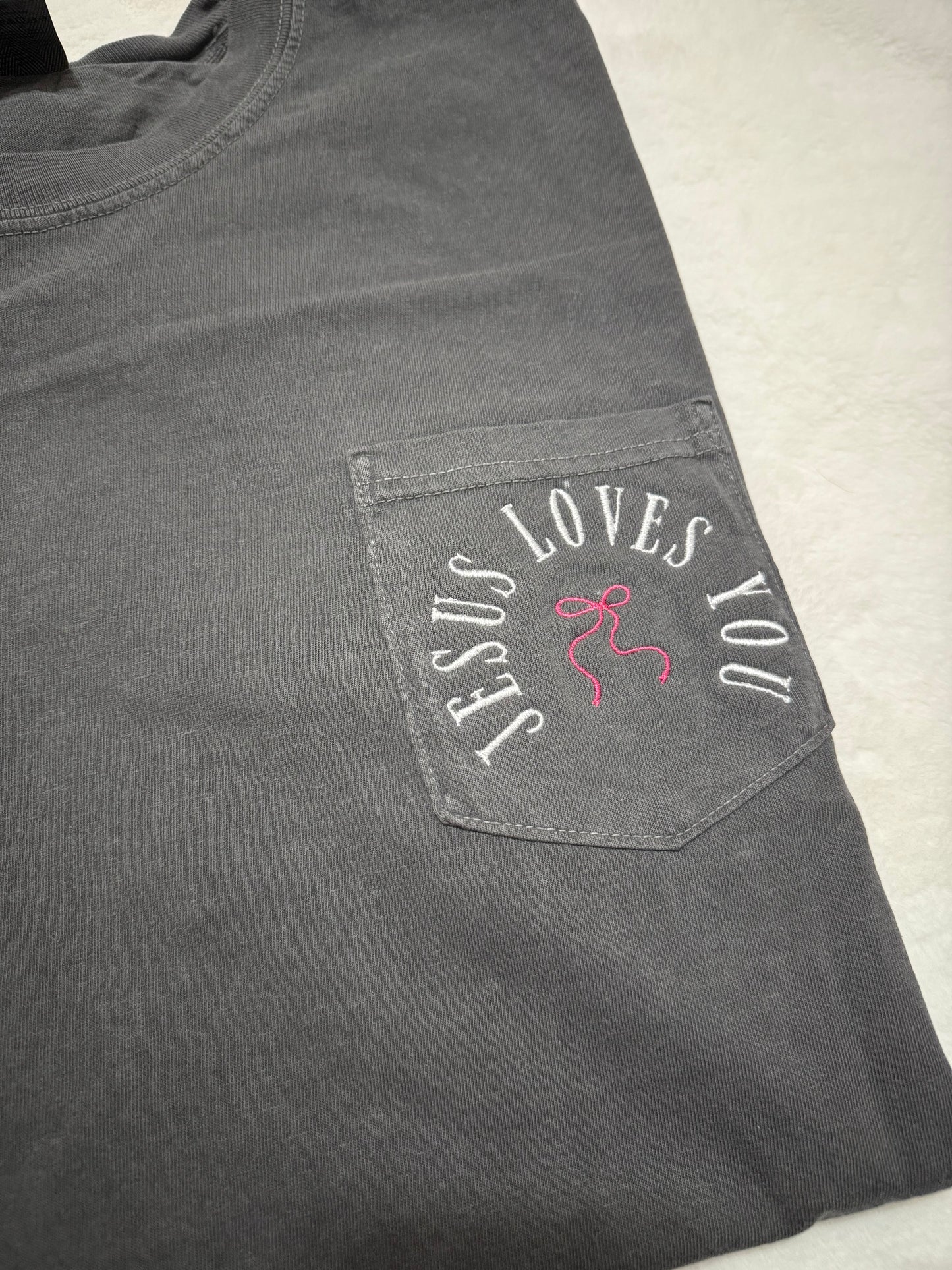 Jesus Loves You Pocket T-Shirt