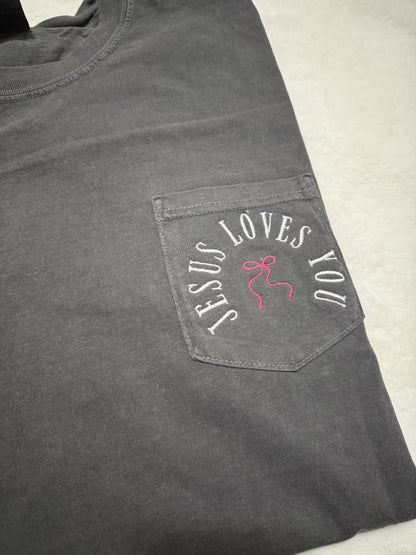 Jesus Loves You Pocket T-Shirt