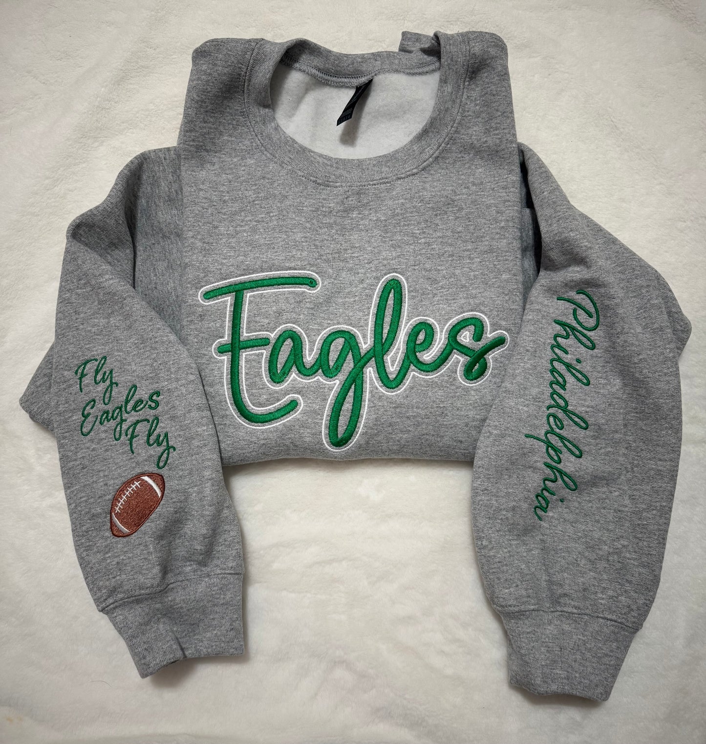 Custom Football Team with No Glitter