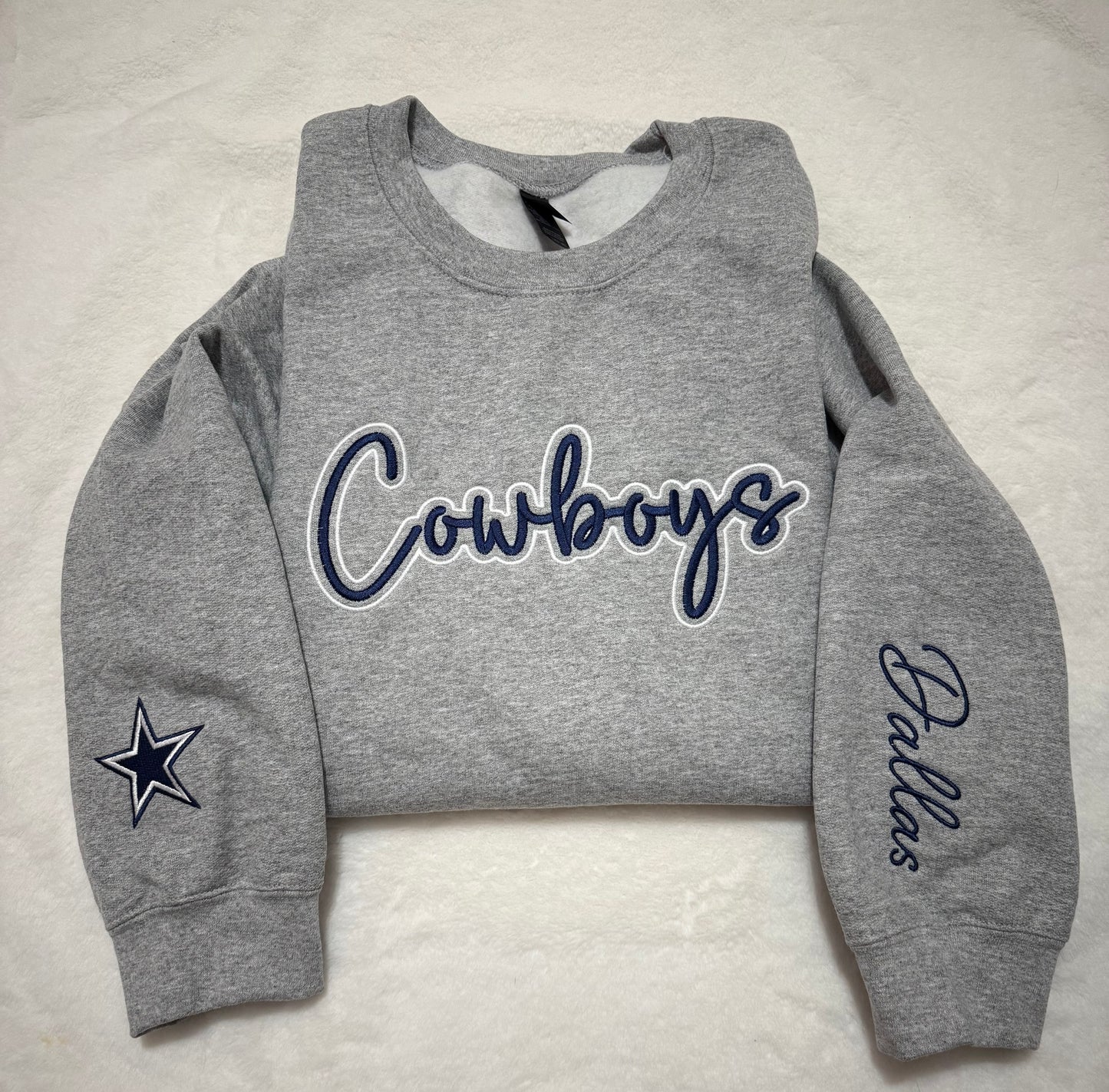 Dallas with No Glitter Sweatshirt