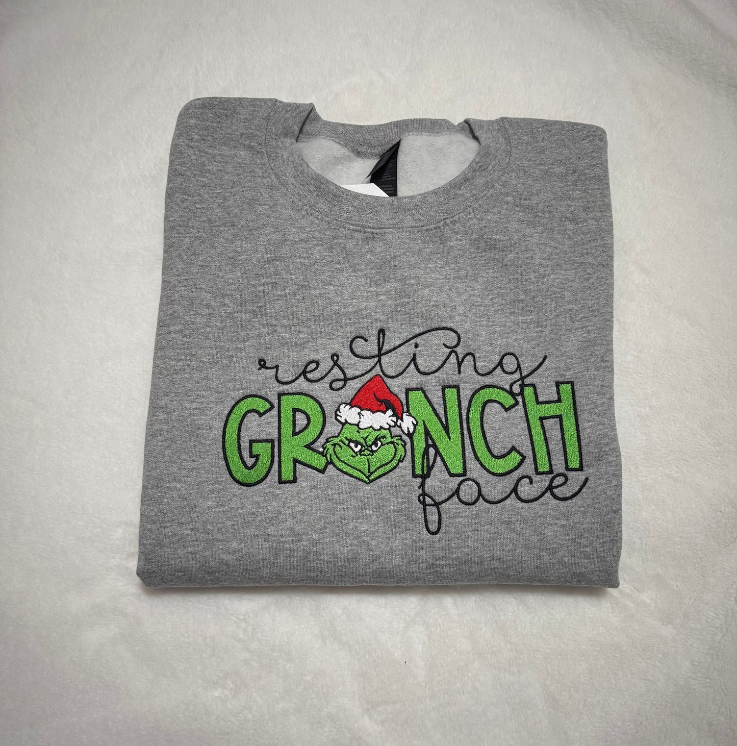 Resting G***CH Face Sweatshirt
