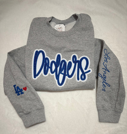 Los Angeles in Glitter Sweatshirt